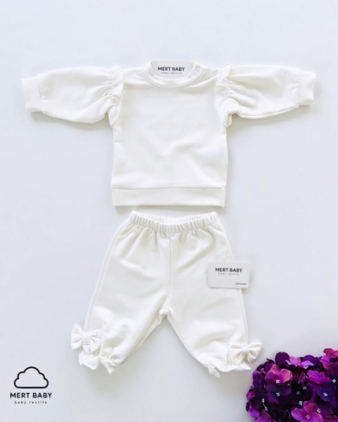 Picture of bowknot jumpsuit (9-12) months