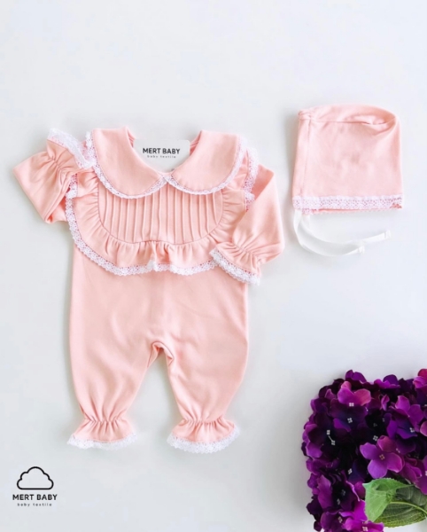 Picture of Luxe Collar Jumpsuit (0-1) Month