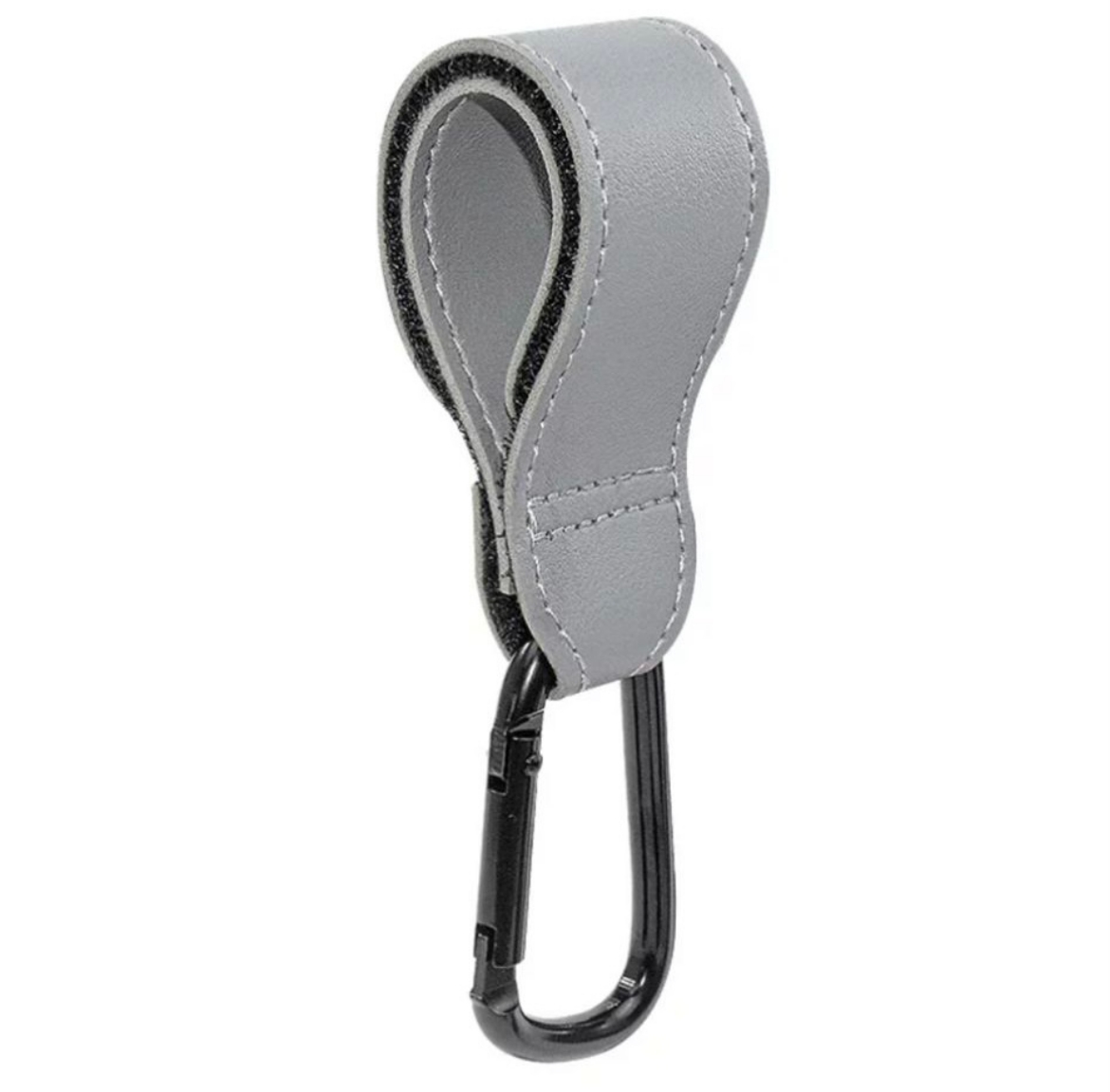Picture of Grey Leather Stroller Hook
