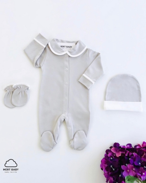 Picture of Cotton satin jumpsuit 3-6 months